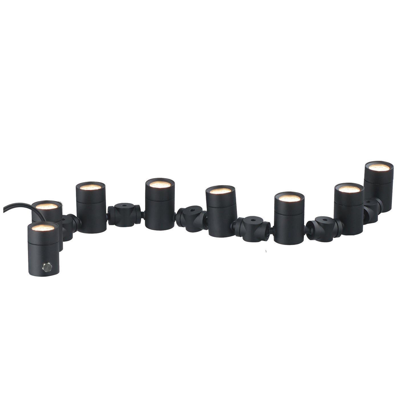 Tree Hugger 8-Light Tree Spot Light Black by ET2