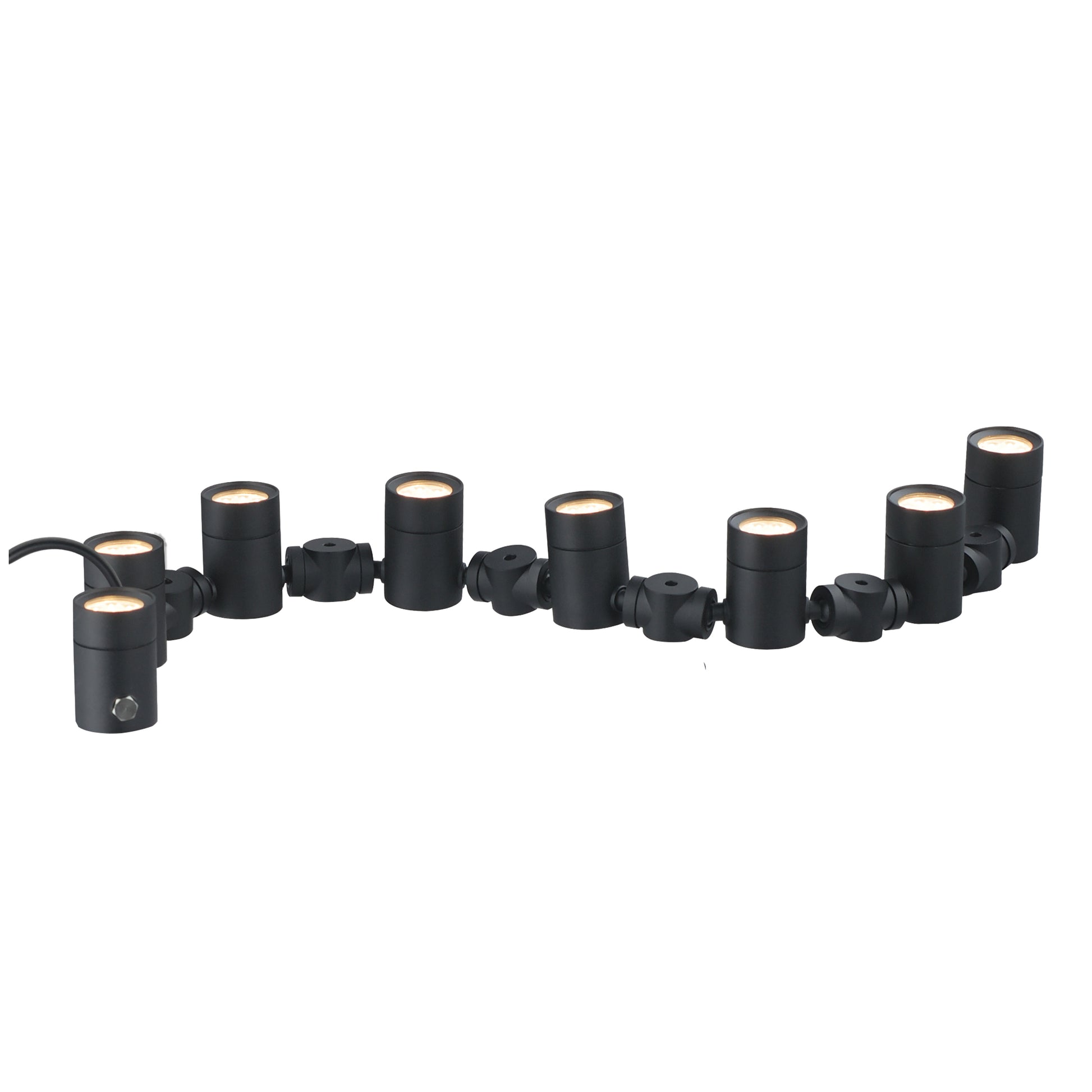 Tree Hugger 8-Light Tree Spot Light Black by ET2