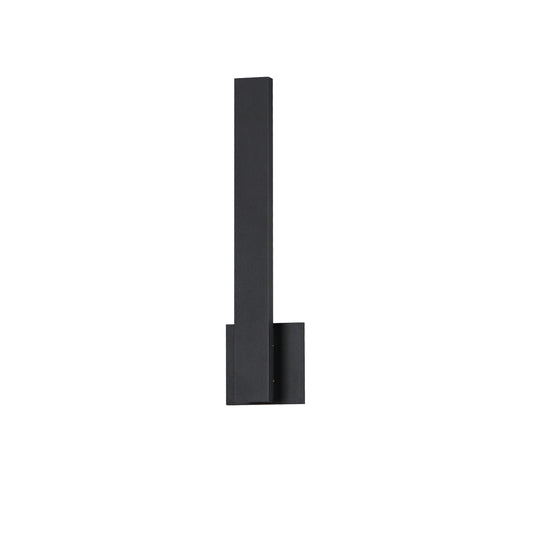 Alumilux: Line 5CCT 18" LED Outdoor Wall Sconce Black by ET2