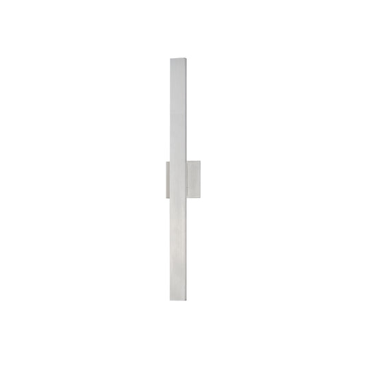 Alumilux: Line 5CCT 30" LED Outdoor Wall Sconce Satin Aluminum by ET2