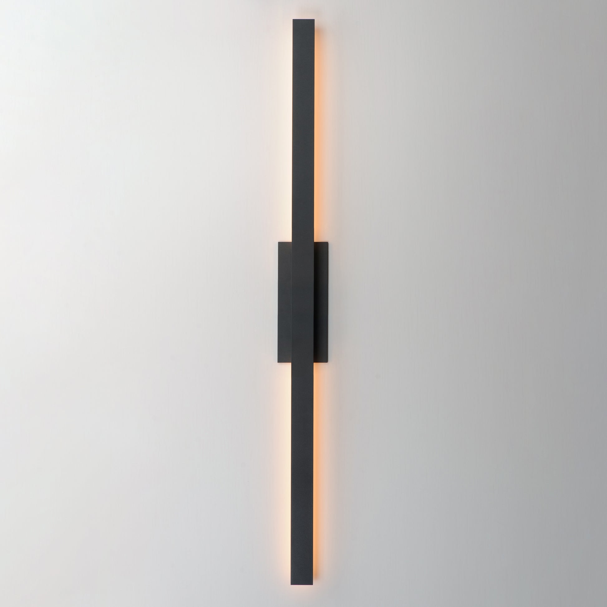 Alumilux: Line 5CCT 51" LED Outdoor Wall Sconce Black by ET2