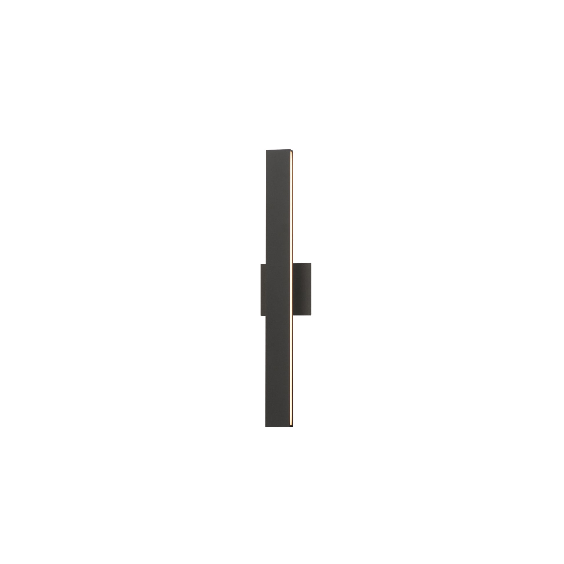 Alumilux: SideLine 24" LED Outdoor Wall Sconce Architectural Bronze by ET2