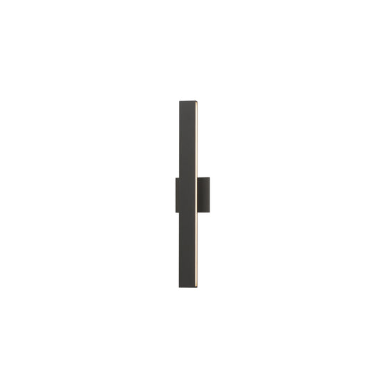 Alumilux: SideLine 24" LED Outdoor Wall Sconce Architectural Bronze by ET2