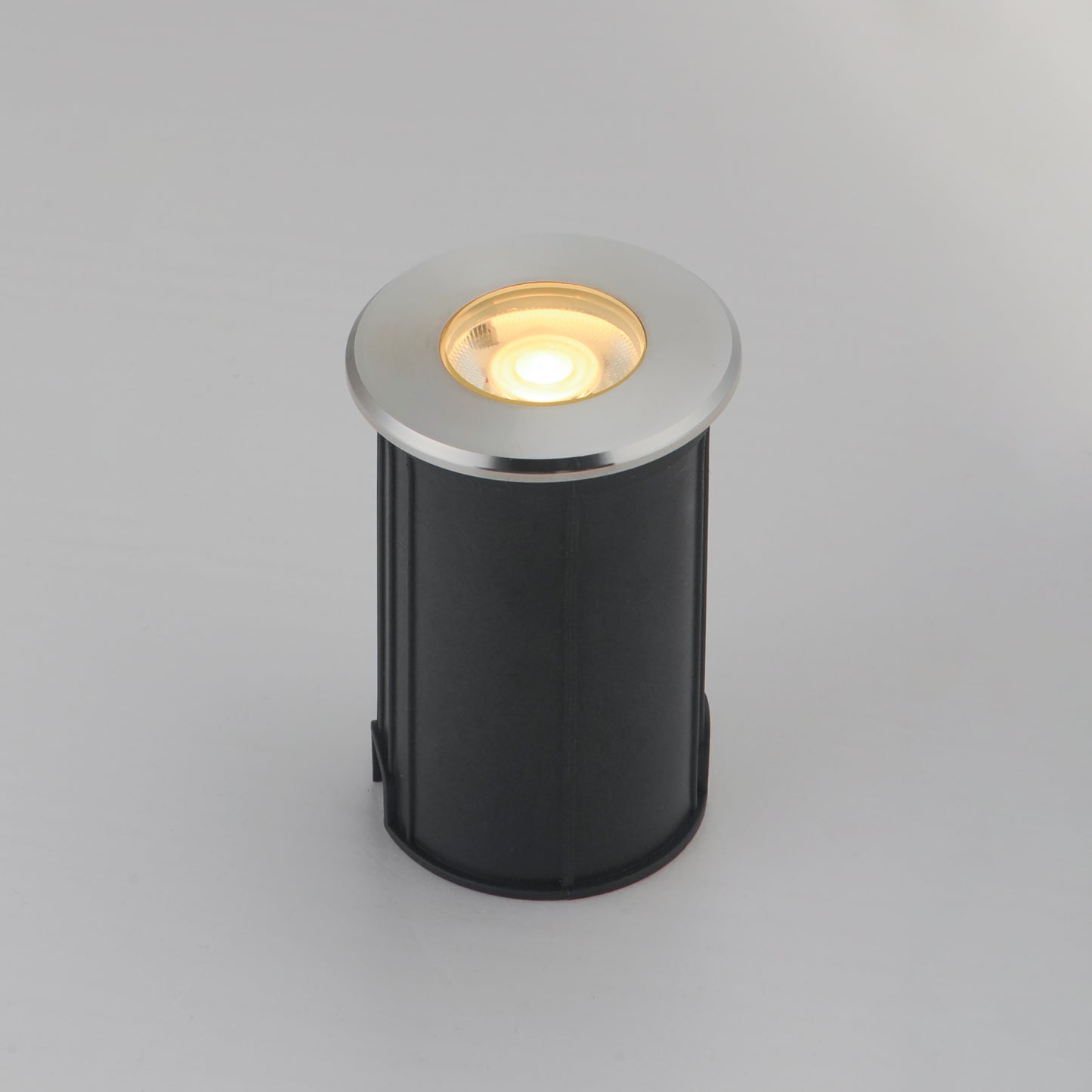 In-Ground 5W LED Landscape Light Brushed Aluminum by ET2