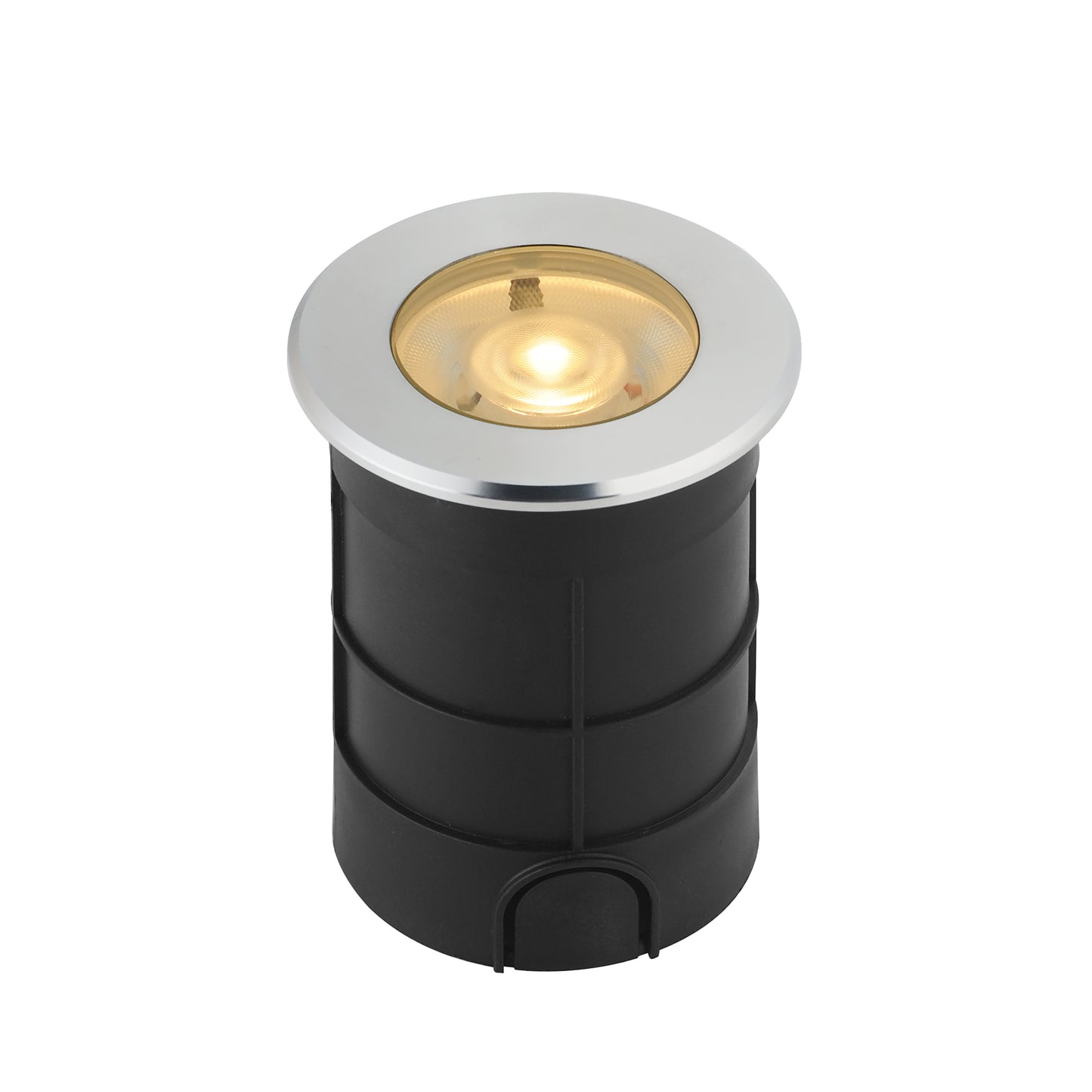 In-Ground 7W LED Landscape Light Brushed Aluminum by ET2