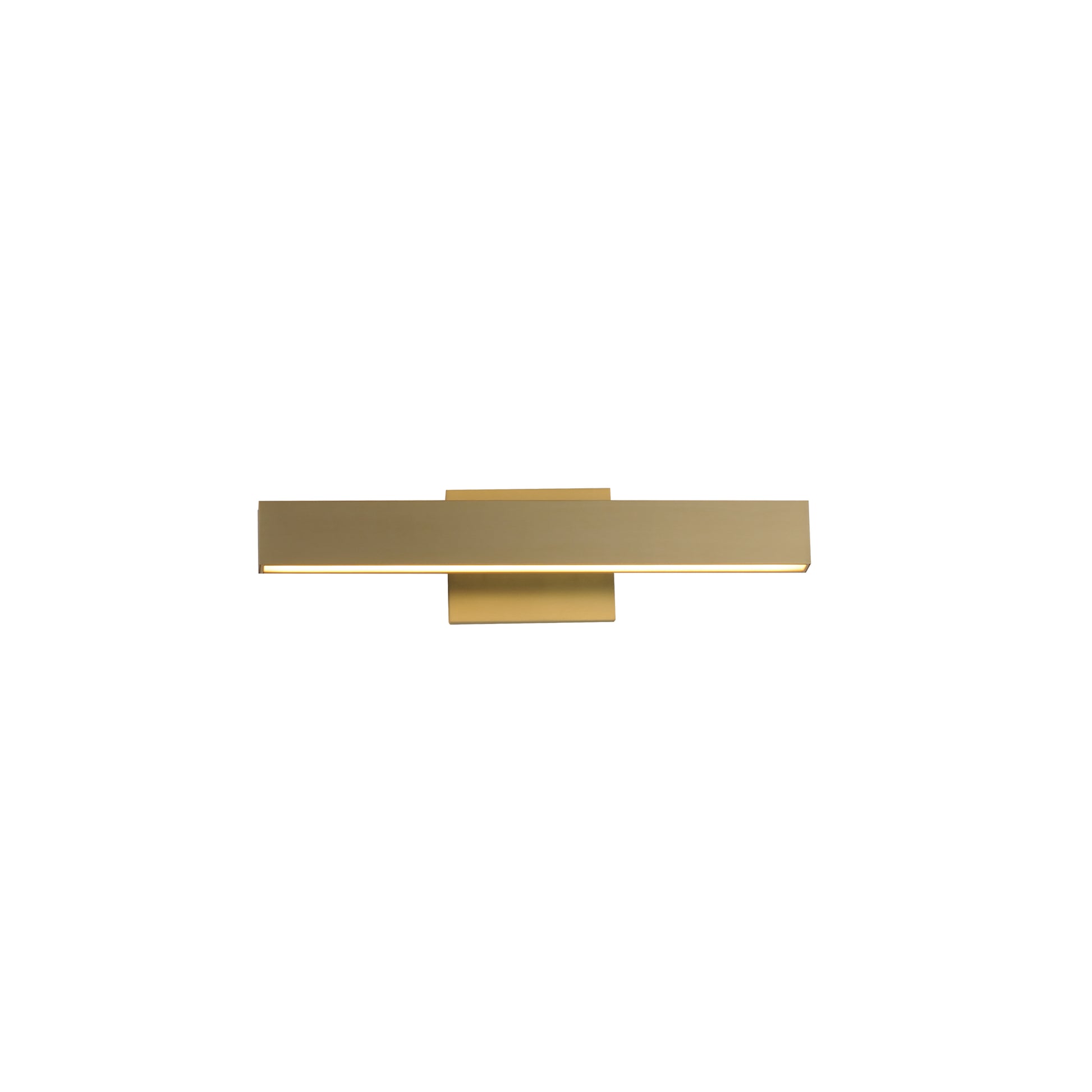 SideLine 5CCT 18" LED Bath Vanity Satin Brass by ET2