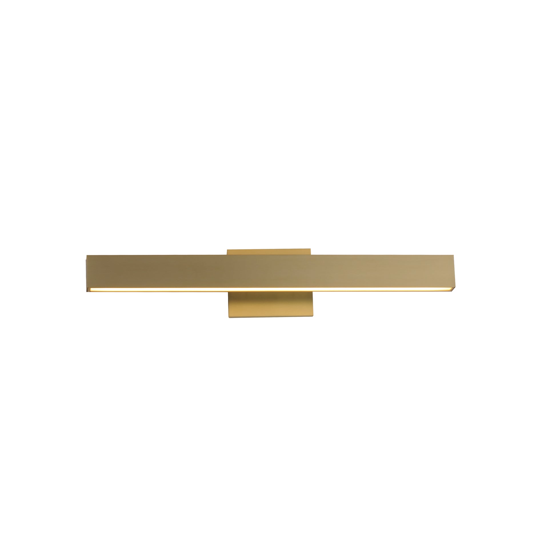 SideLine 5CCT 24" LED Bath Vanity Satin Brass by ET2
