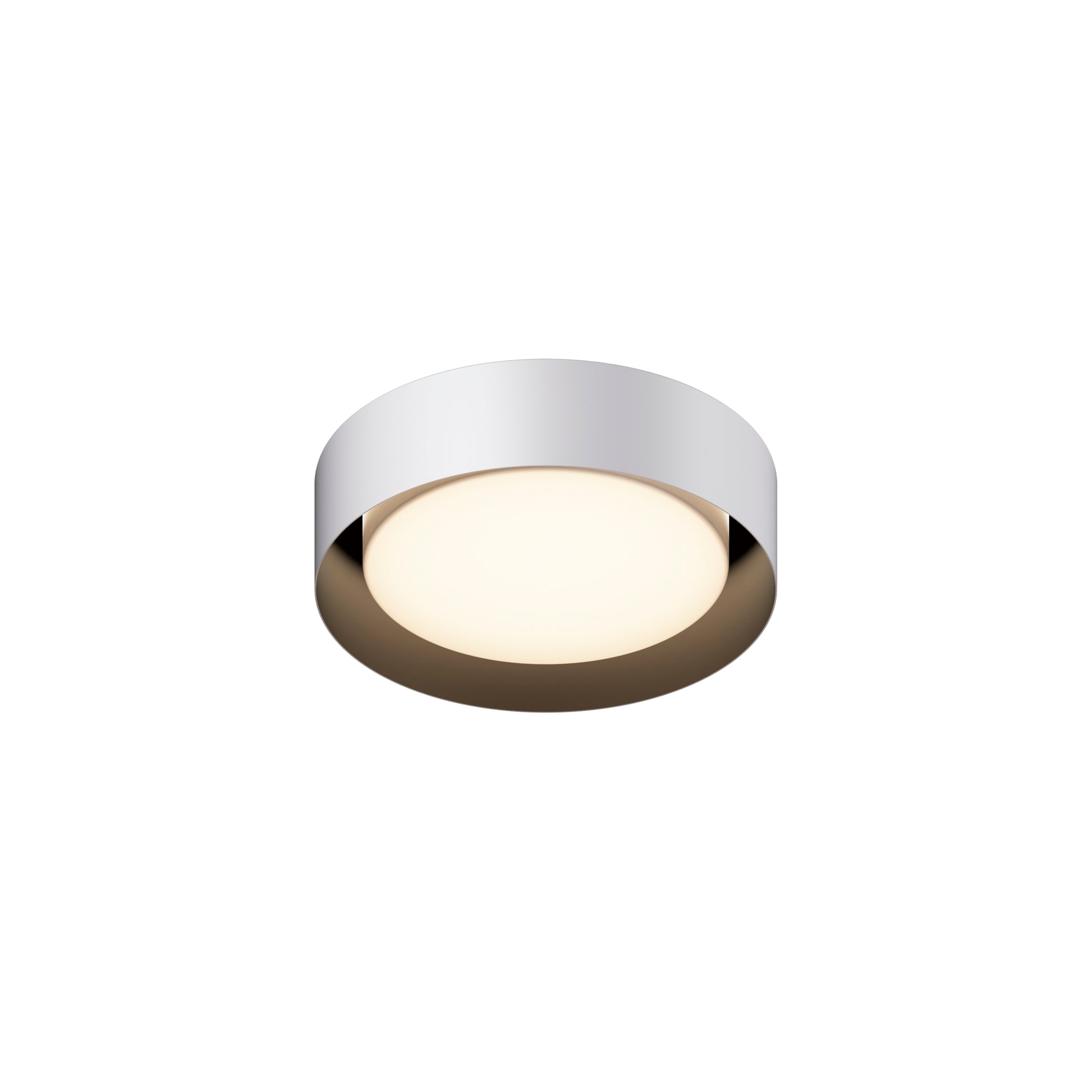 Echo 13" LED Flush Mount White/Black by ET2