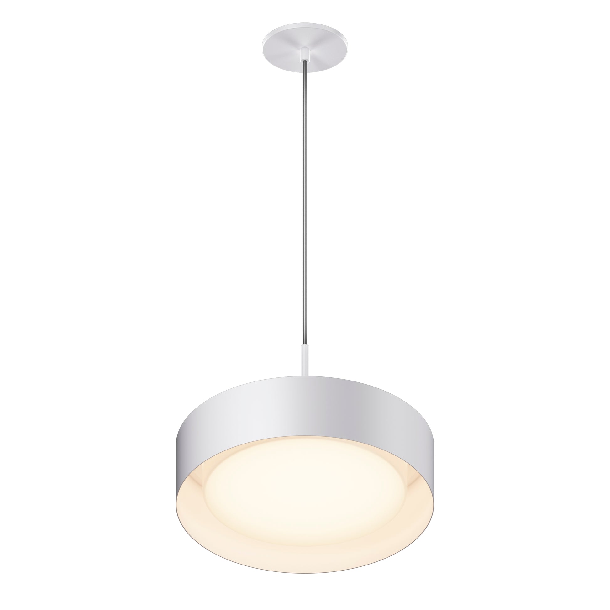 Echo 13" LED Pendant White by ET2