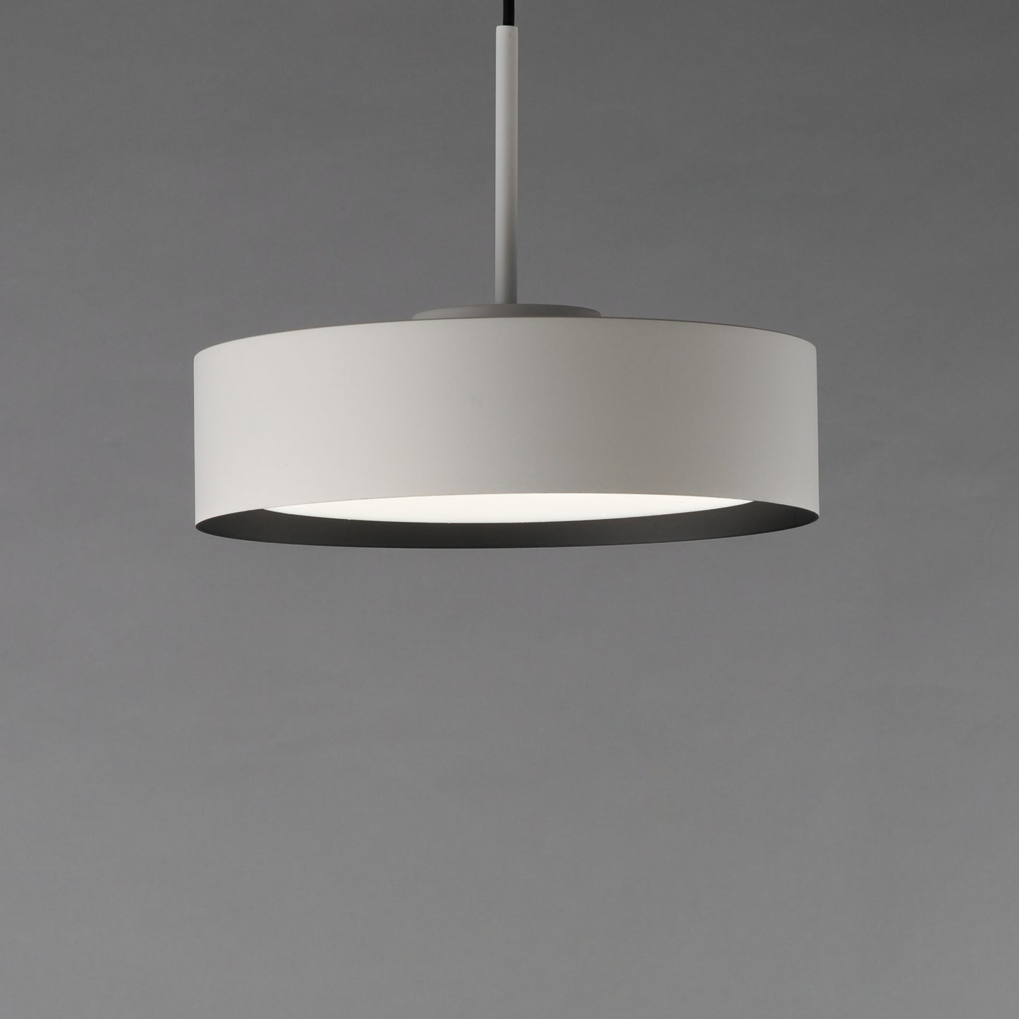 Echo 13" LED Pendant White/Black by ET2