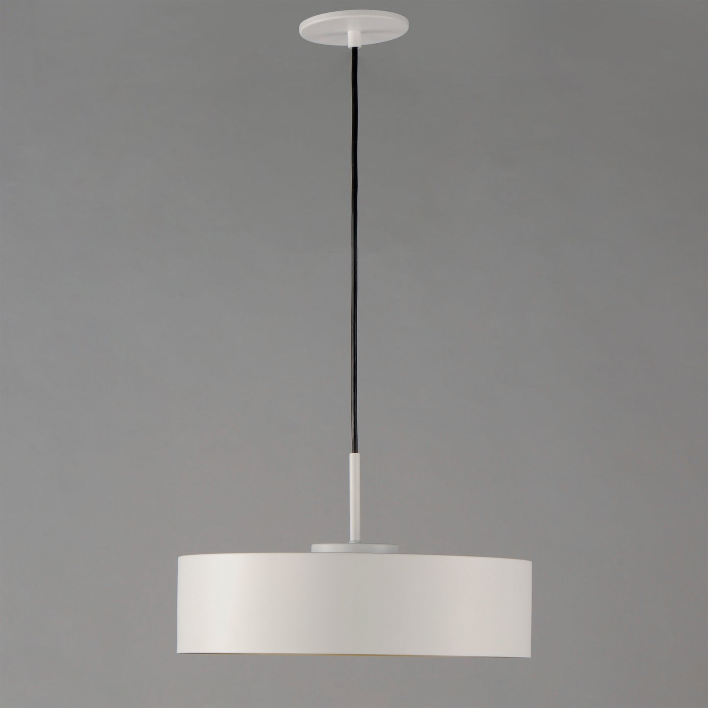 Echo 16" LED Pendant White/Gold by ET2