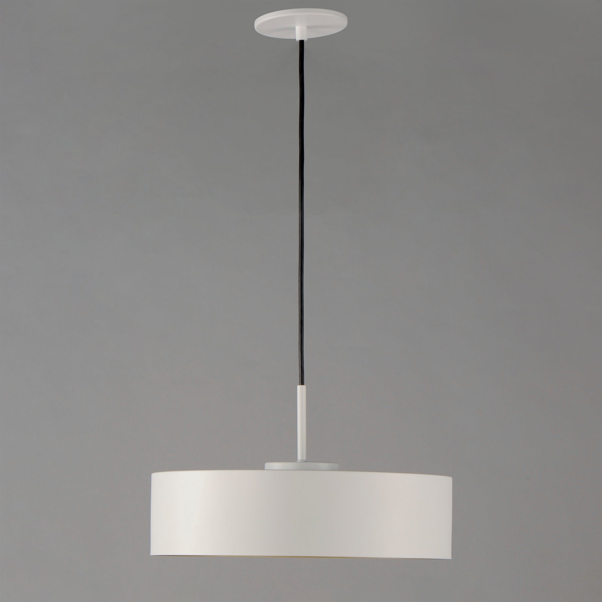 Echo 16" LED Pendant White/Gold by ET2