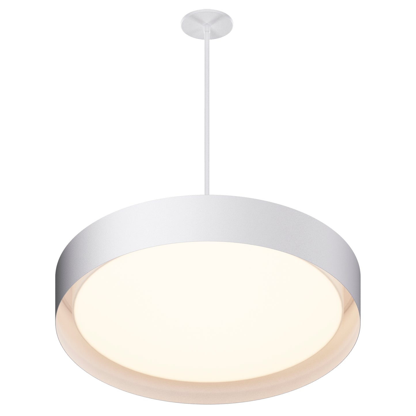 Echo 24" LED Pendant White by ET2