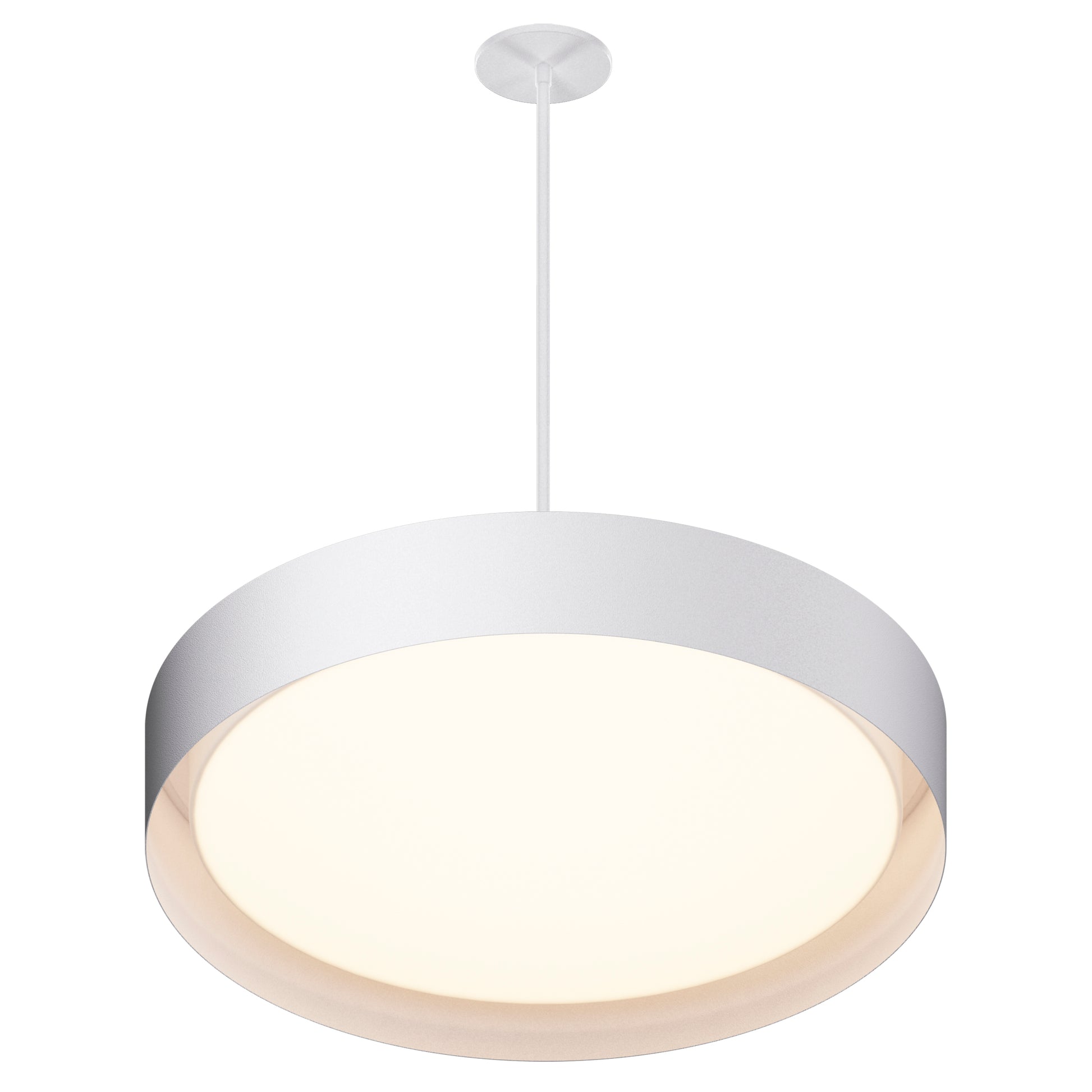 Echo 24" LED Pendant White by ET2