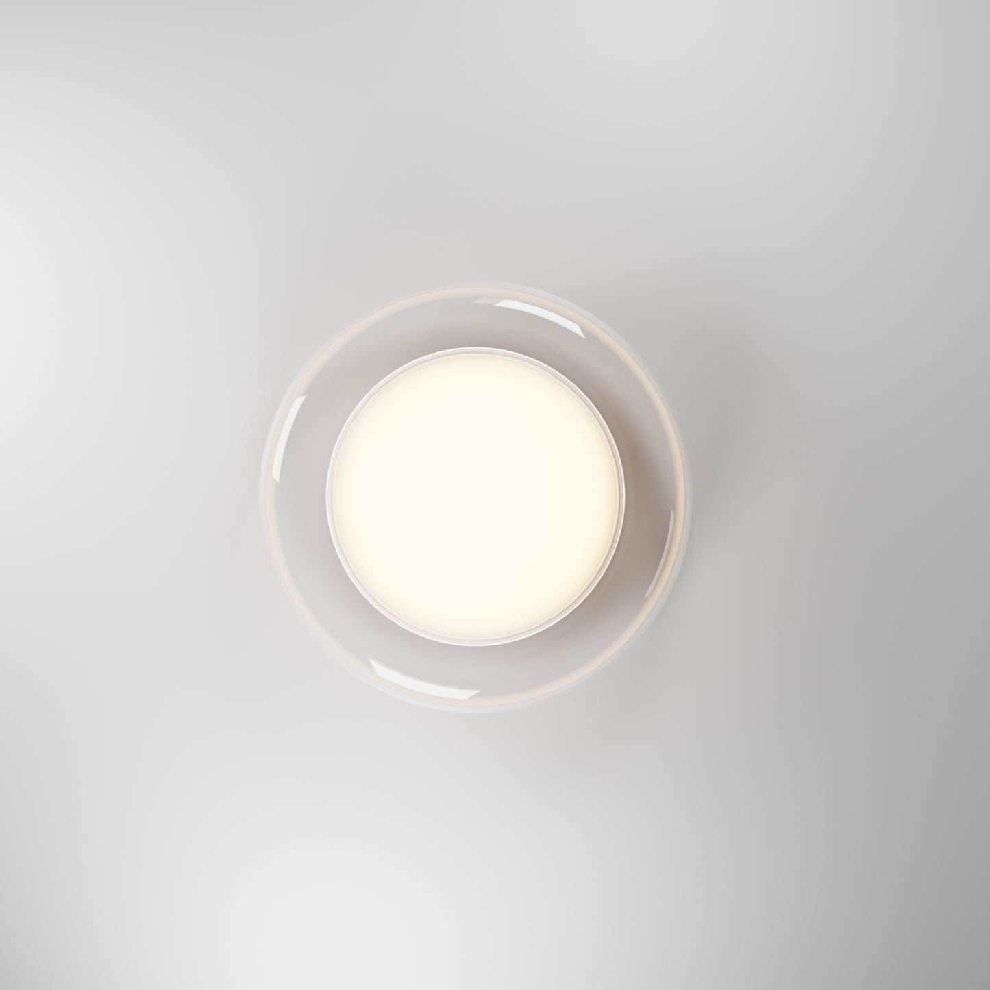 Bubble 13.75" LED Flush Mount White by ET2