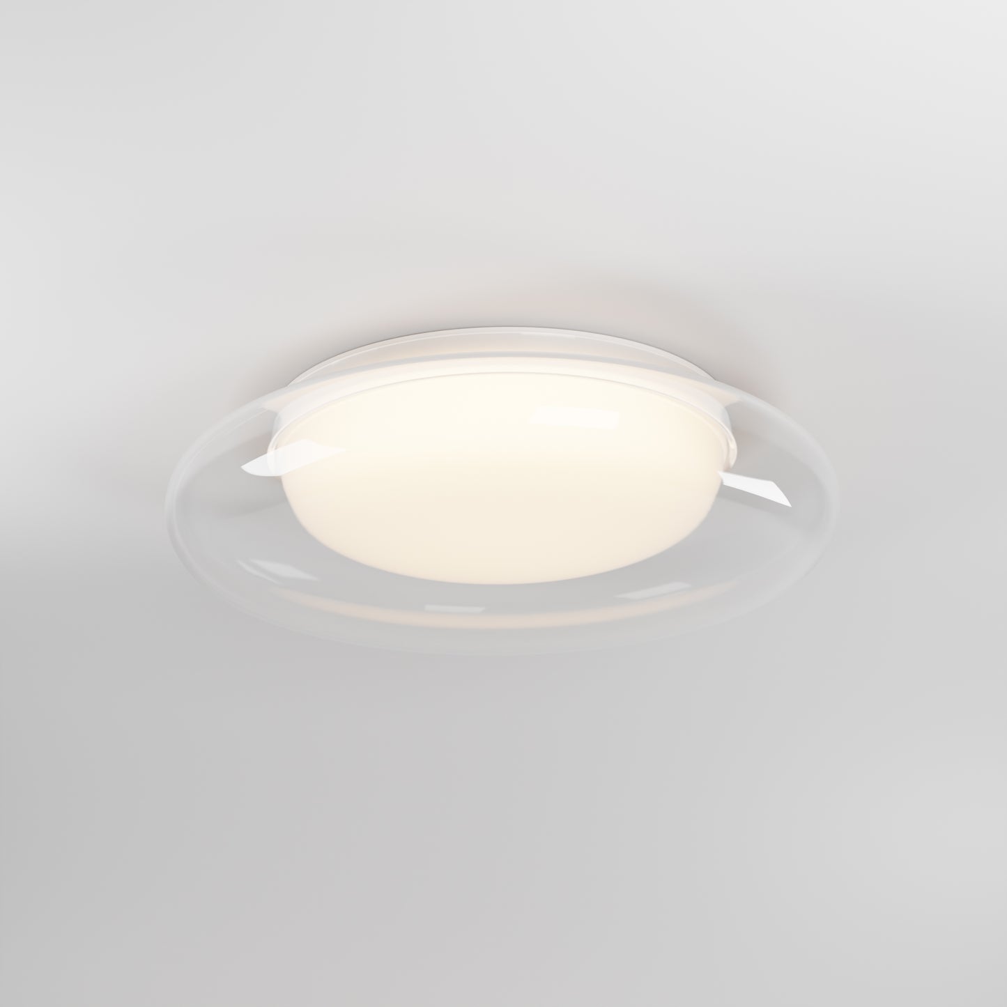 Bubble 13.75" LED Flush Mount White by ET2