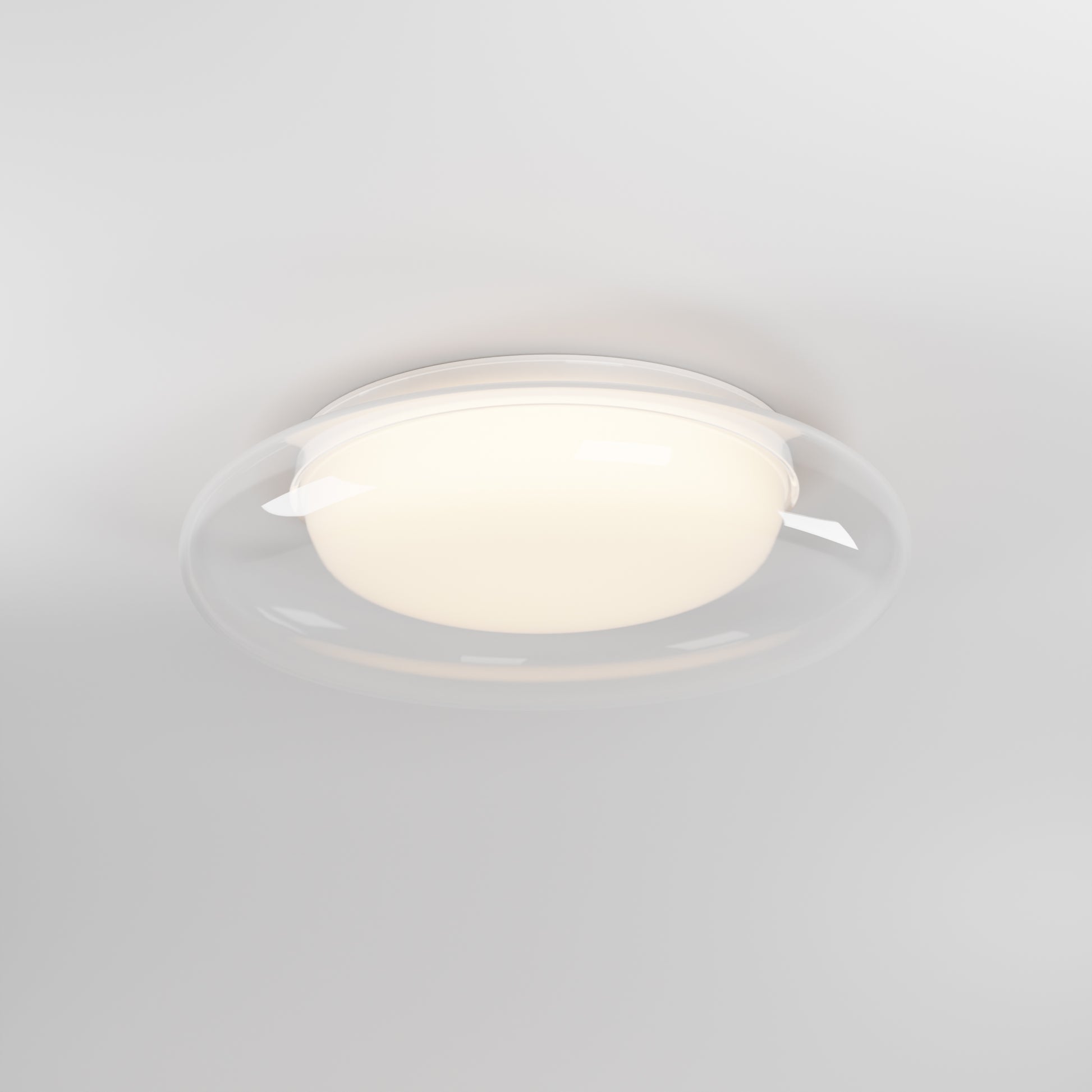 Bubble 13.75" LED Flush Mount White by ET2