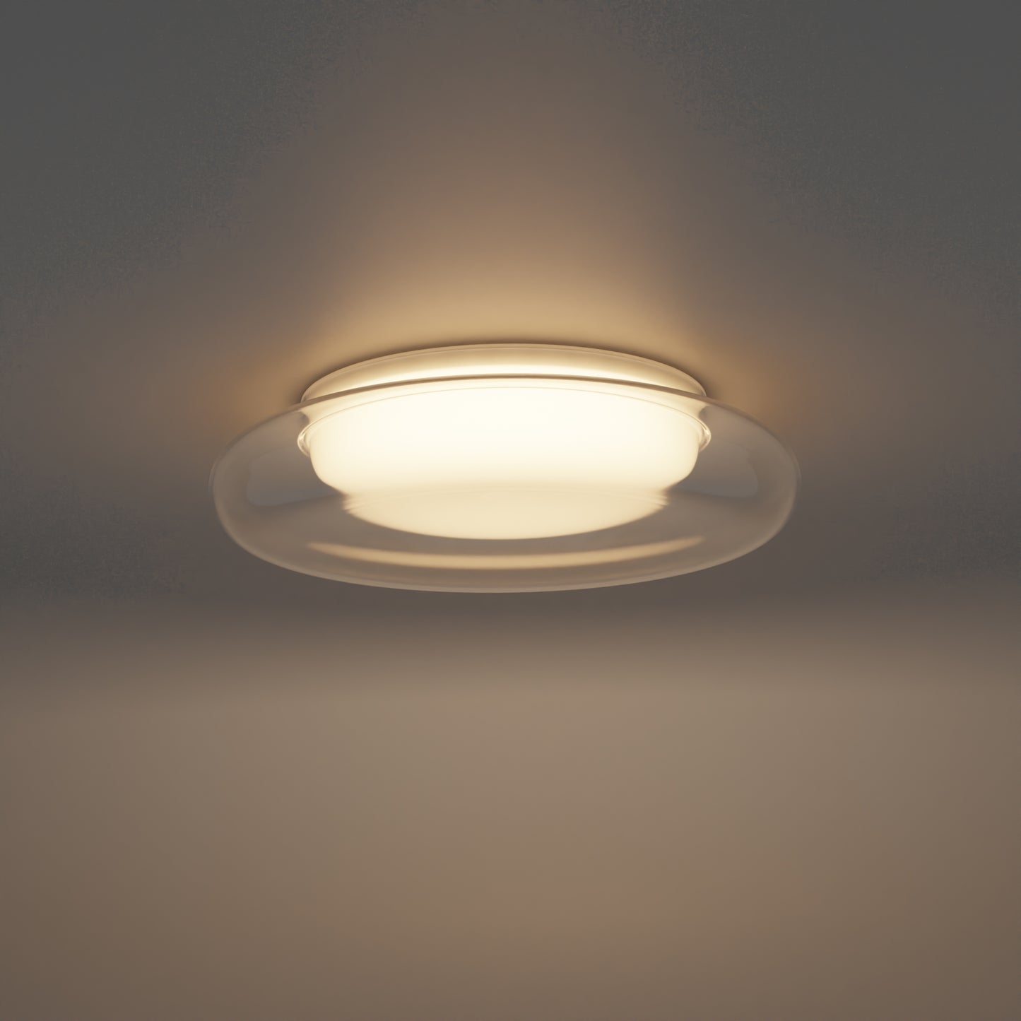 Bubble 13.75" LED Flush Mount White by ET2