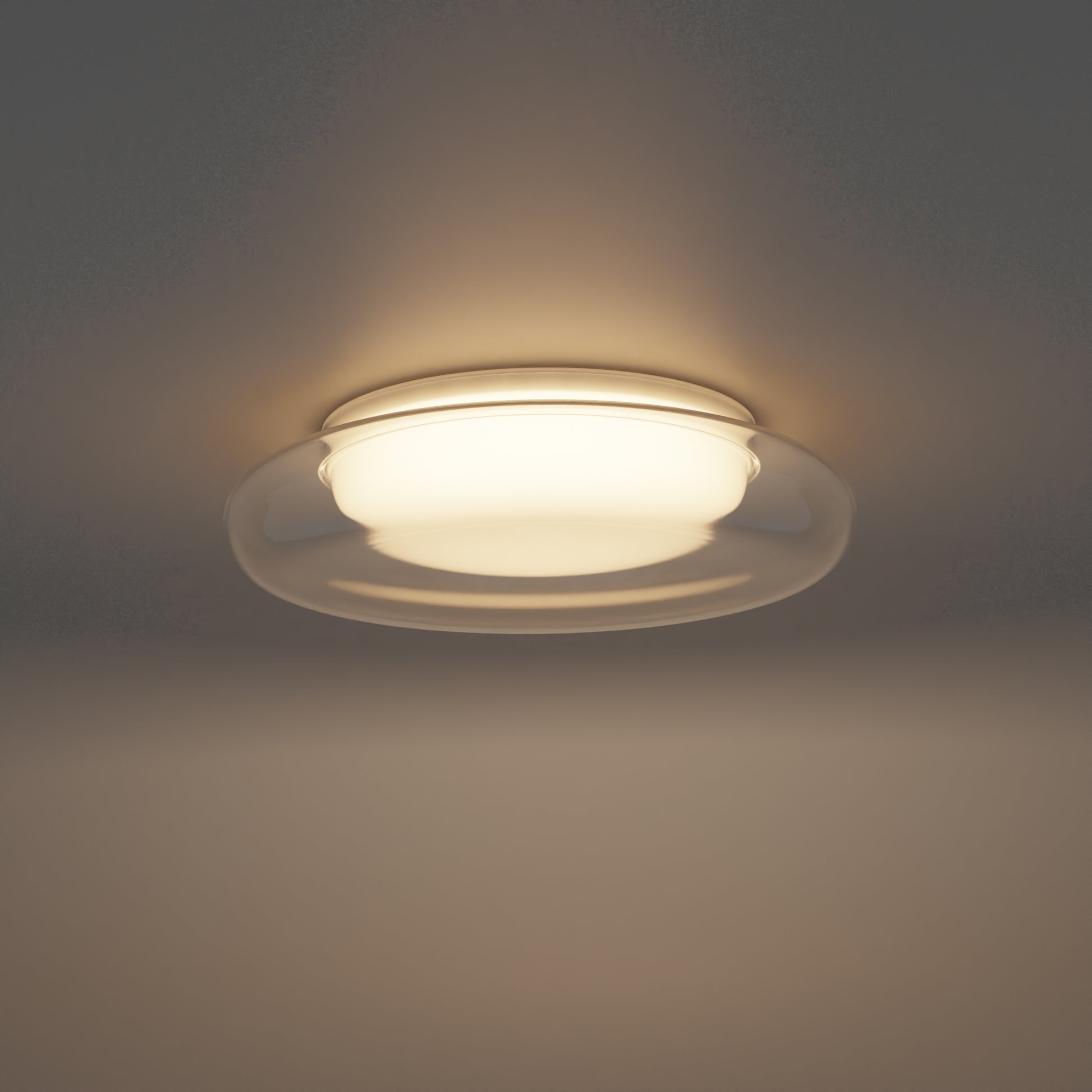 Bubble 13.75" LED Flush Mount White by ET2