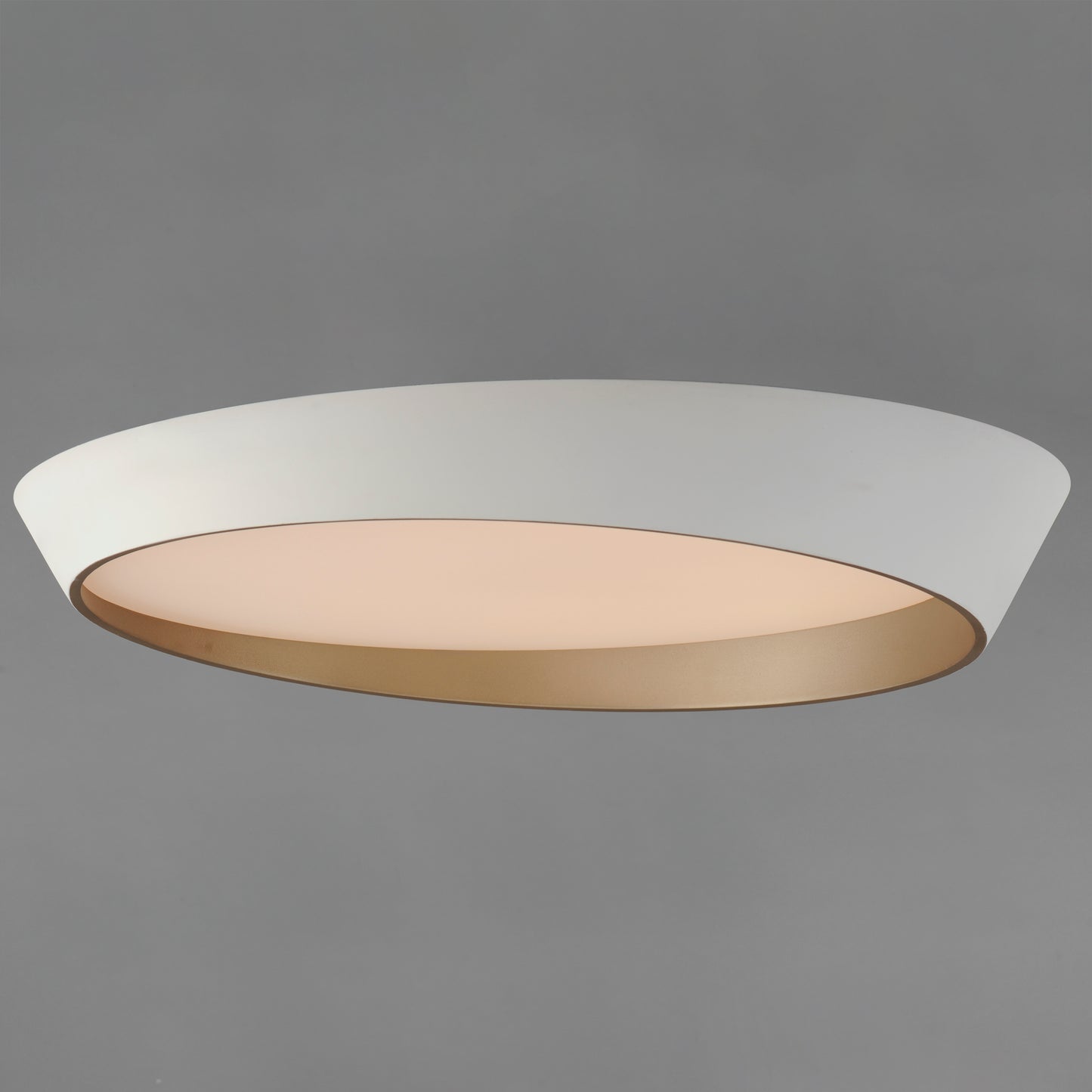 Slant 31.5" LED Flush Mount White/Gold by ET2