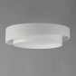 Ziggurat 19.75" LED Flush Mount White by ET2
