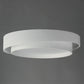 Ziggurat 24" LED Flush Mount White by ET2