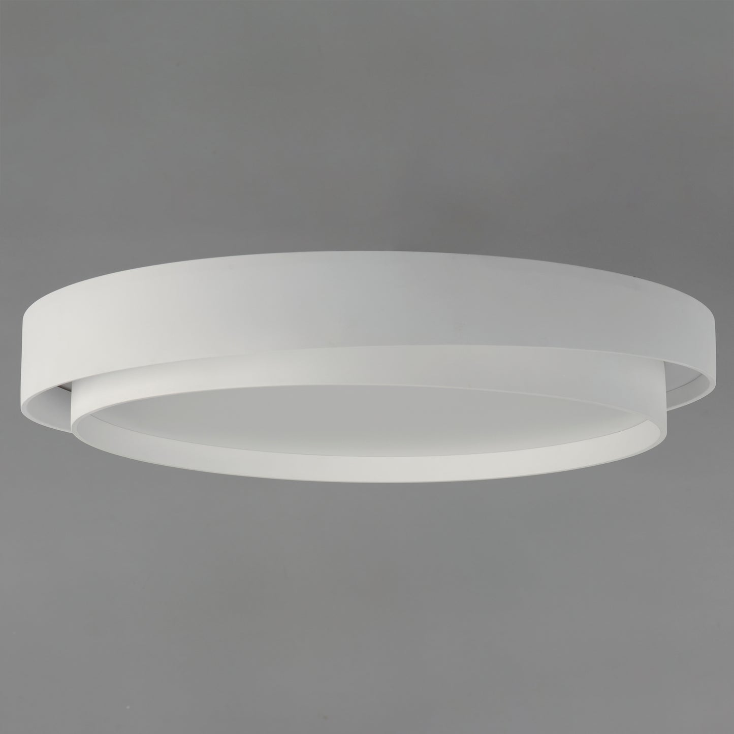 Ziggurat 31.5" LED Flush Mount White by ET2