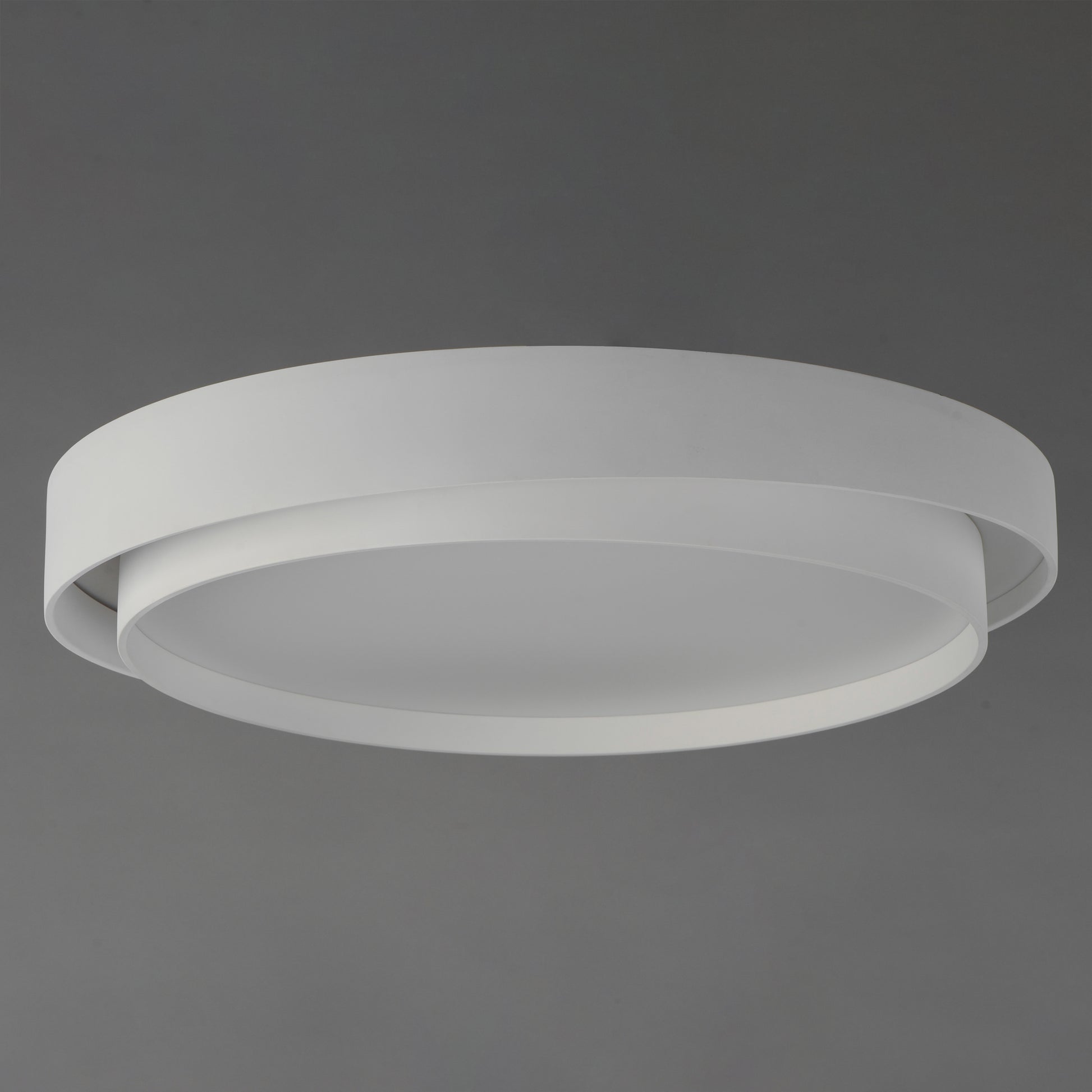 Ziggurat 31.5" LED Flush Mount White by ET2
