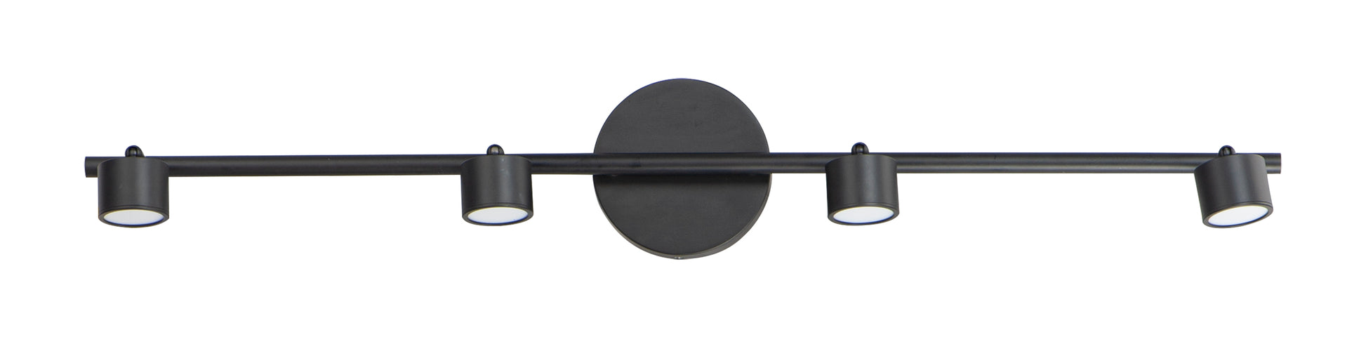 Taylor 4-Light Fixed Rail LED Track Light Black by ET2