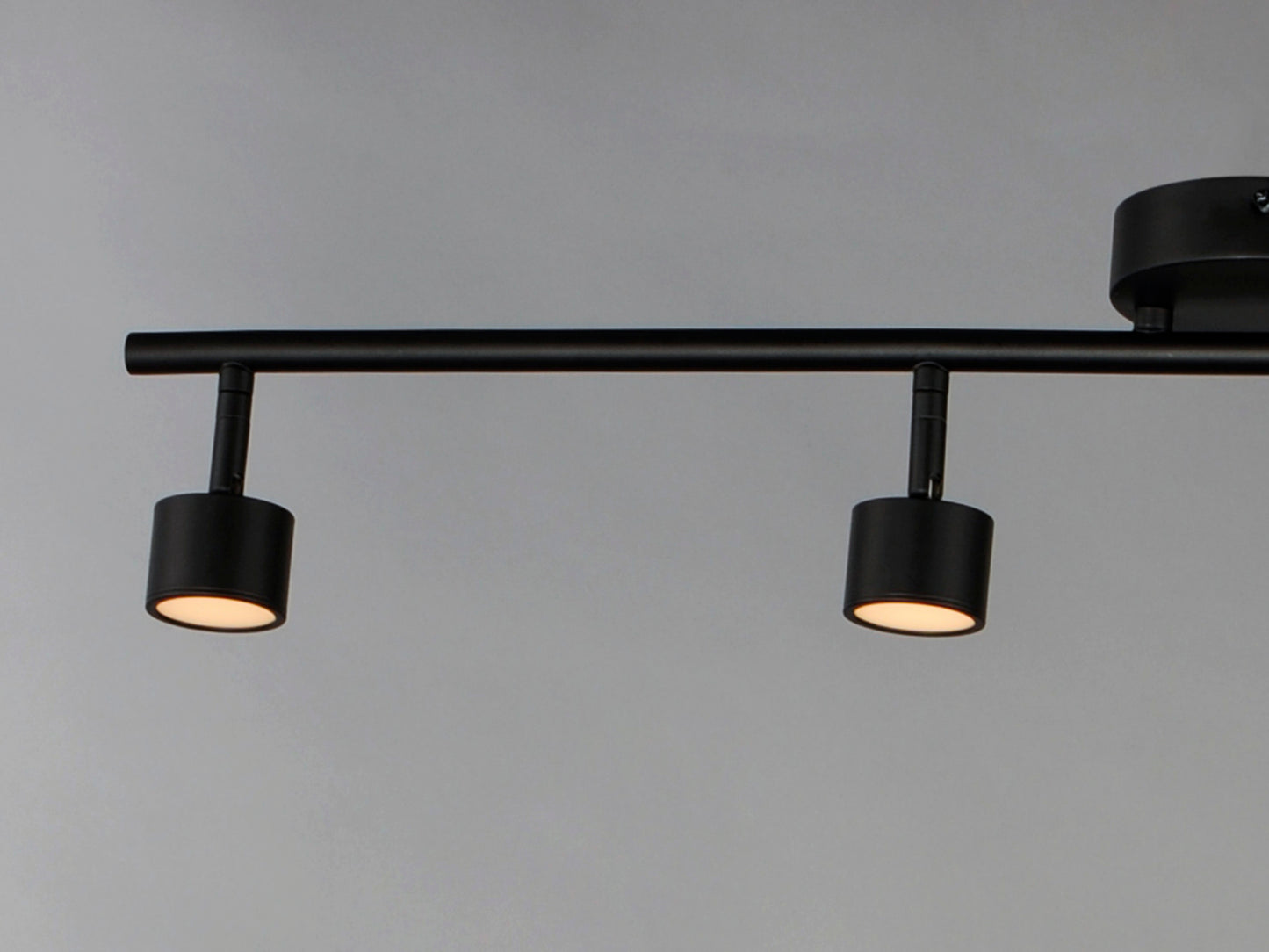 Taylor 4-Light Fixed Rail LED Track Light Black by ET2