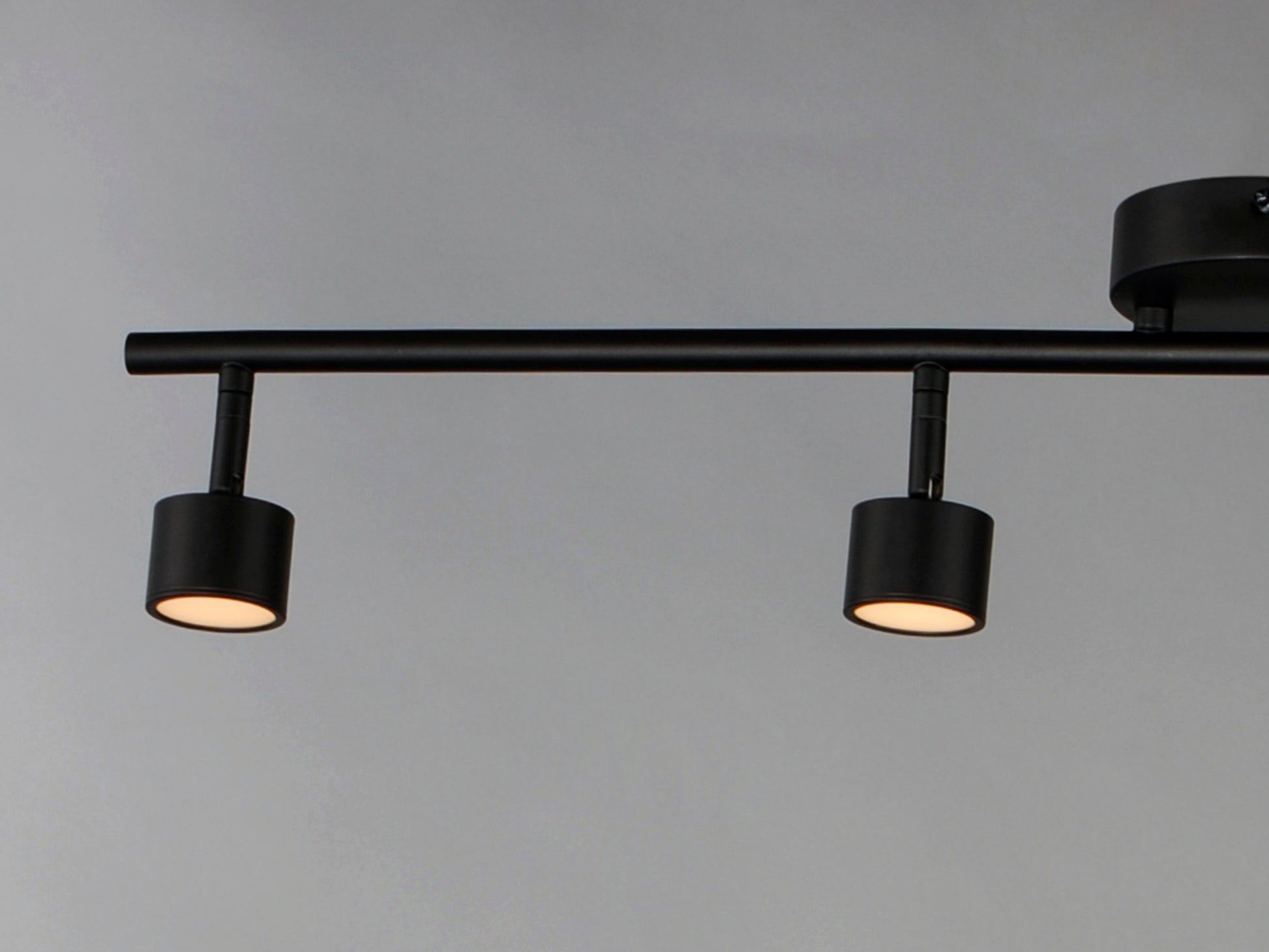 Taylor 4-Light Fixed Rail LED Track Light Black by ET2