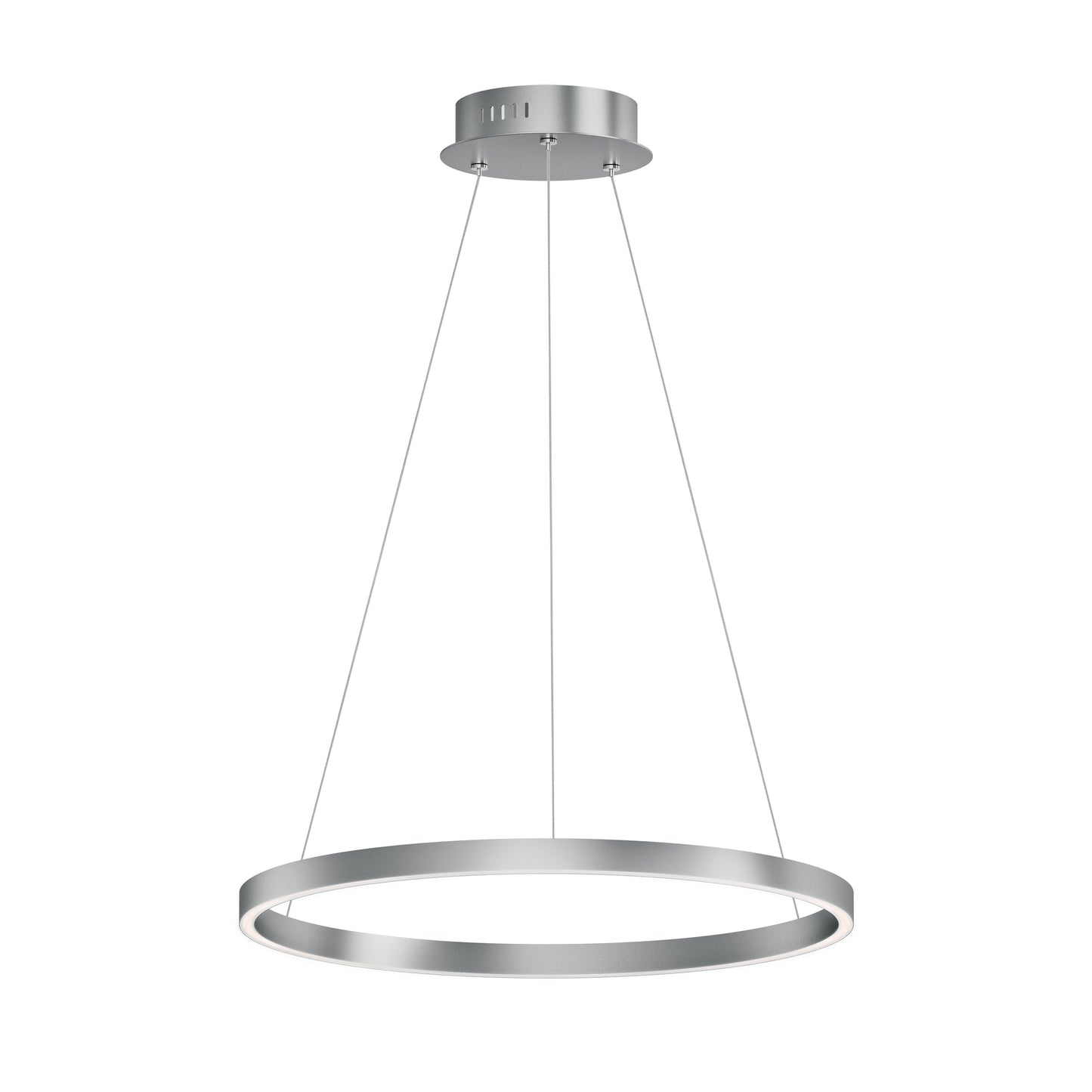 Groove 24" Pendant 5CCT Select Brushed Aluminum by ET2