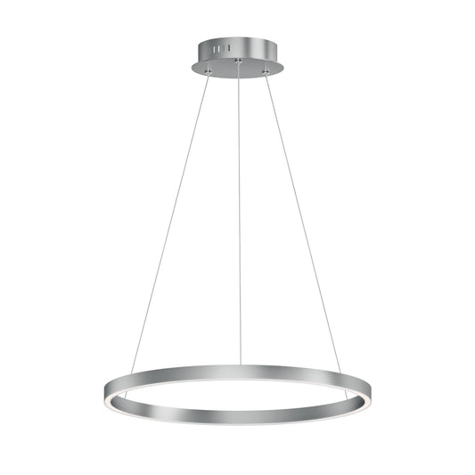 Groove 24" Pendant 5CCT Select Brushed Aluminum by ET2