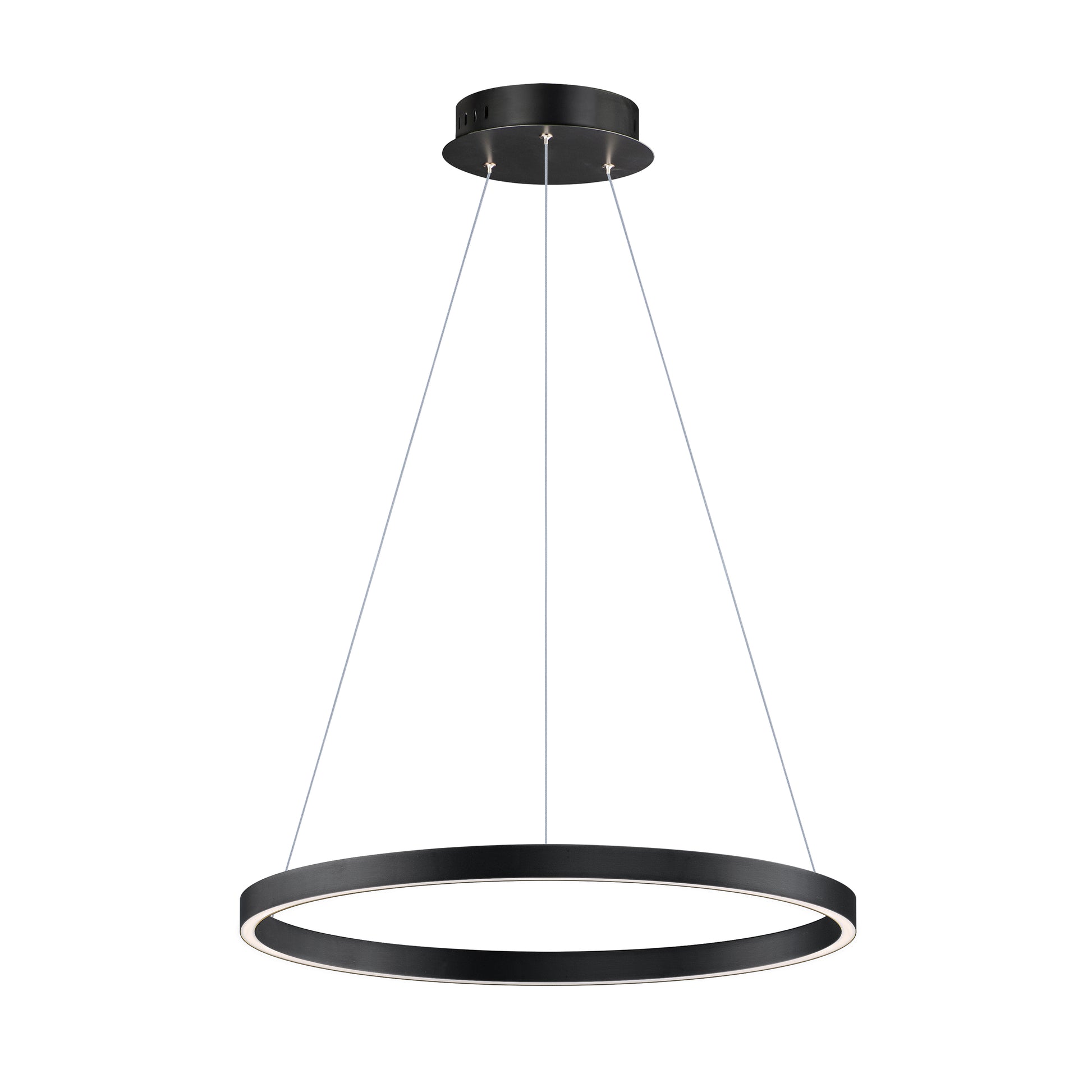 Groove 24" Pendant 5CCT Select Black by ET2