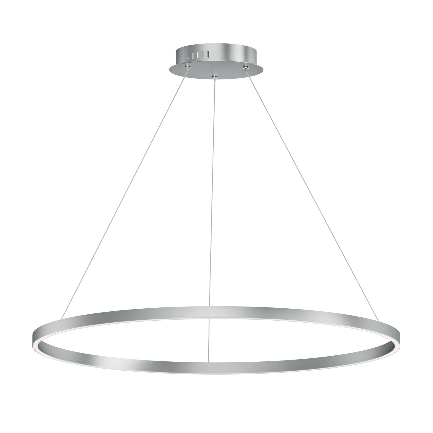 Groove 40" Pendant 5CCT Select Brushed Aluminum by ET2