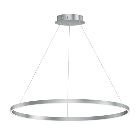 Groove 40" Pendant 5CCT Select Brushed Aluminum by ET2