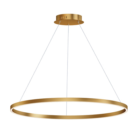Groove 40" Pendant 5CCT Select Gold by ET2
