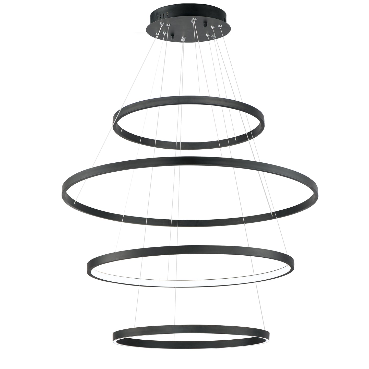 Groove 4-Tier Pendant 5CCT Select Black by ET2