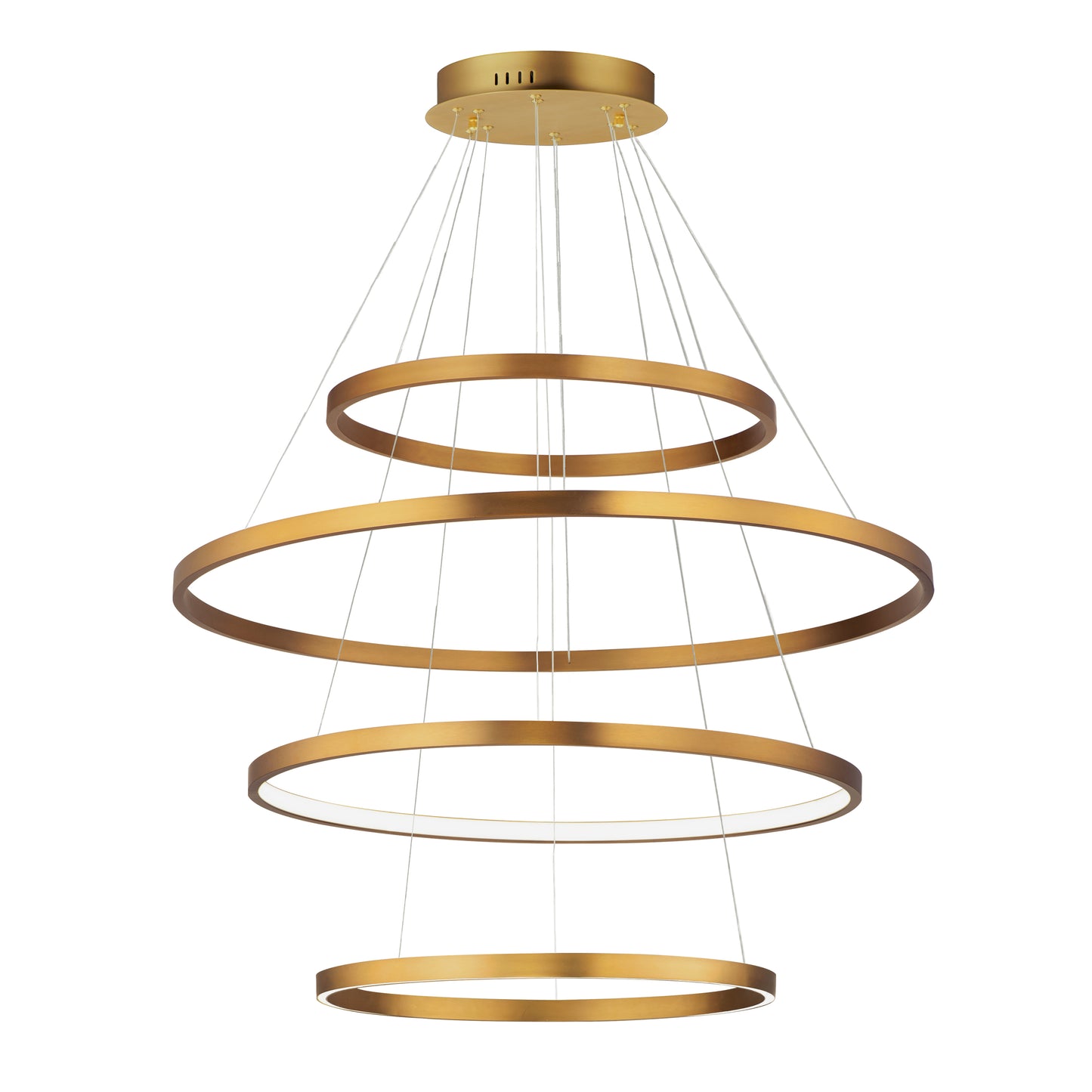 Groove 4-Tier Pendant 5CCT Select Gold by ET2
