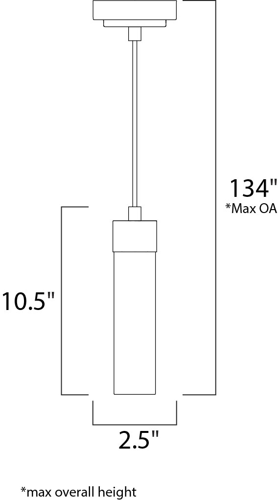 Cilandro LED Pendant Satin Nickel by ET2