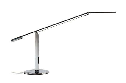 Equo Desk Lamp Warm Light Chrome Elx A W Crm Dsk by Koncept Inc