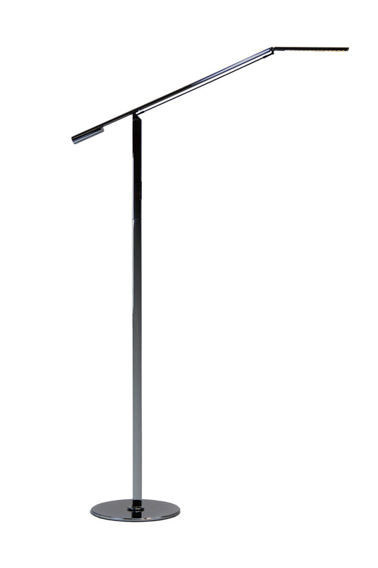 Equo Floor Lamp Warm Light Chrome Elx A W Crm Flr by Koncept Inc