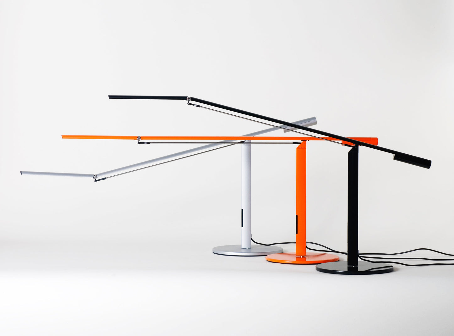 Equo Desk Lamp Cool Light Silver Elx A C Sil Dsk by Koncept Inc