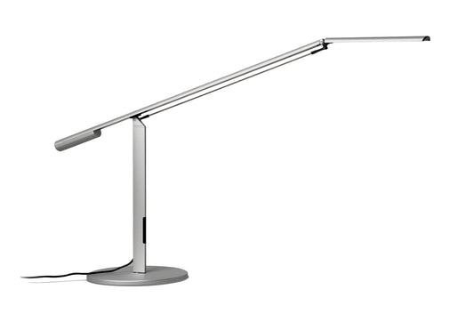 Equo Desk Lamp Cool Light Silver Elx A C Sil Dsk by Koncept Inc