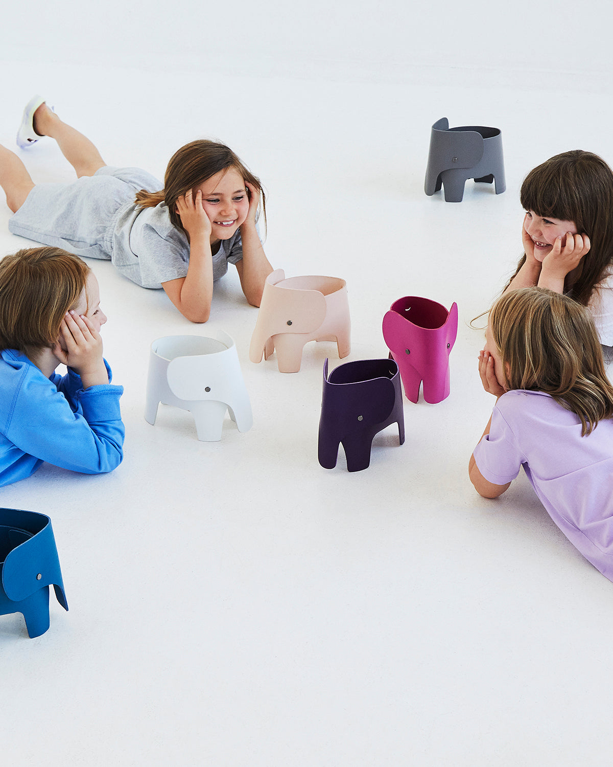 EO Play Elephant Night Lamp in White – with other Elephant Night Lamp colors (photo 2 of 6)