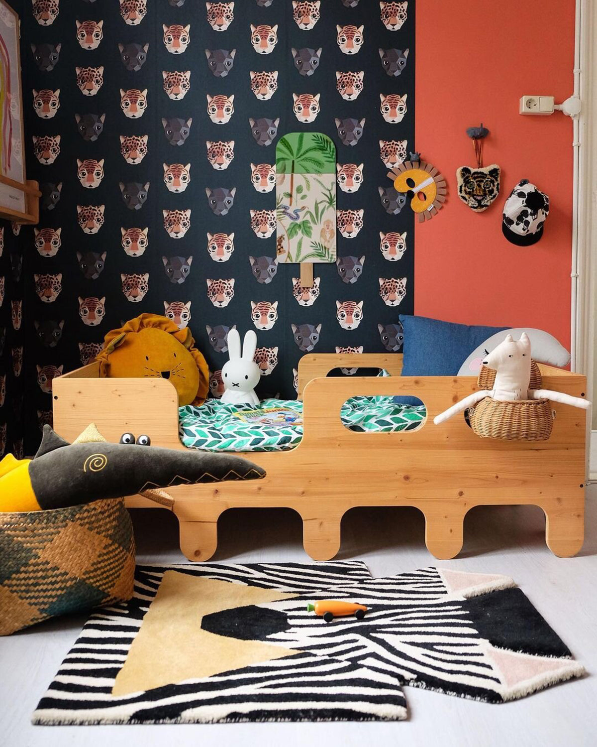 EO Play Zebra Rug – styled in a room (photo 2 of 8)