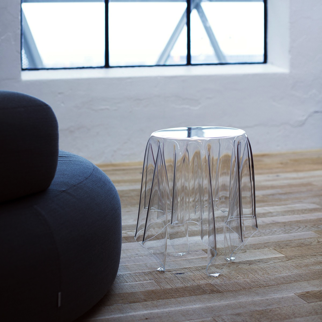 Essey Illusion side table clear acrylic side table, photo 1