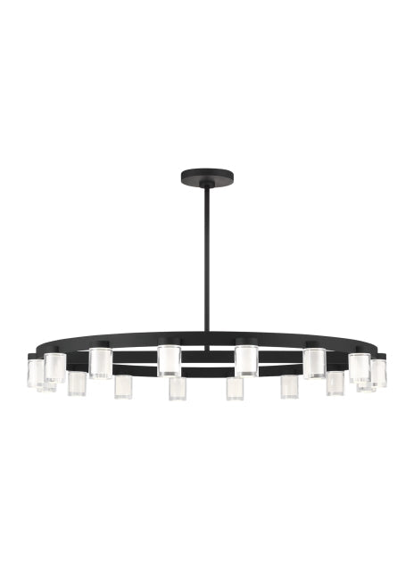 Led Round Chandelier 18 Light Esfera 700Esf44 by Visual & Comfort & Co