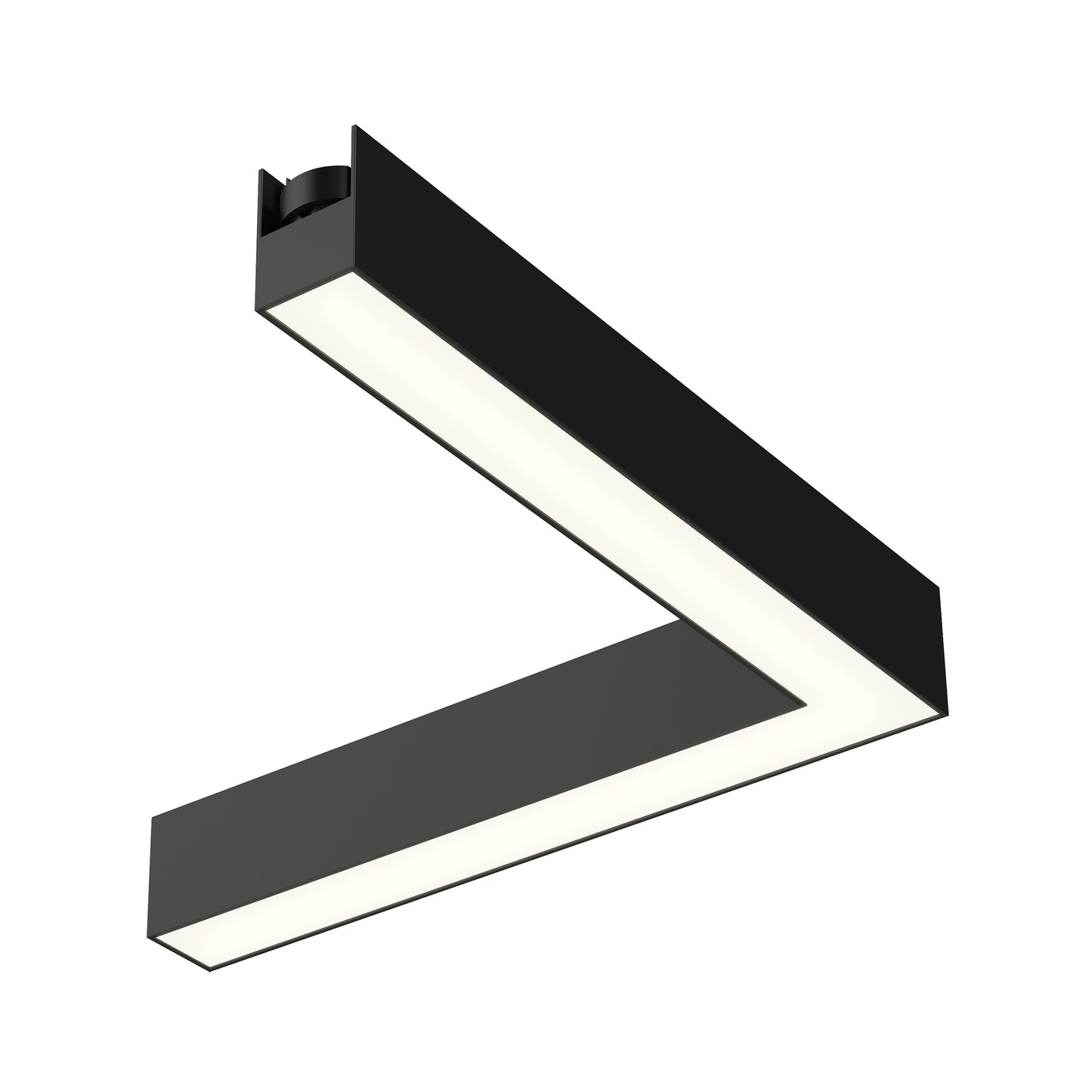 Continuum Track Light Corner 90 Black by ET2