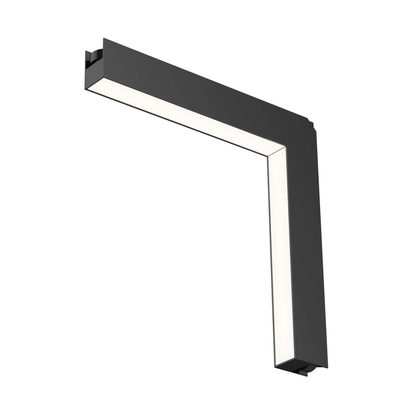 Continuum Track Light Wall to Ceiling Corner Black by ET2